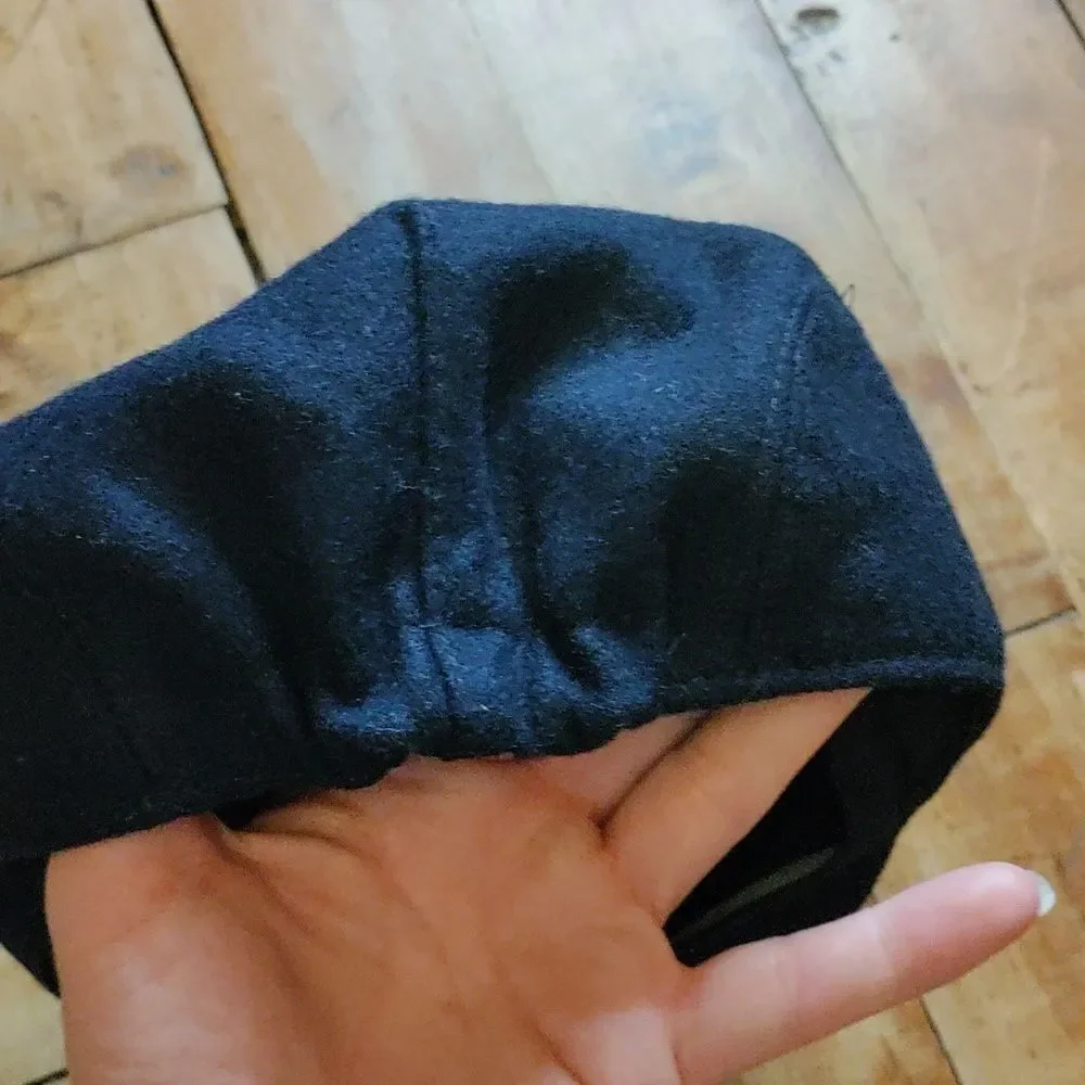 Newsboy Hat Size 4 to 6 Navy Blue Scally Cap Easter Spring Wedding Formal Preppy